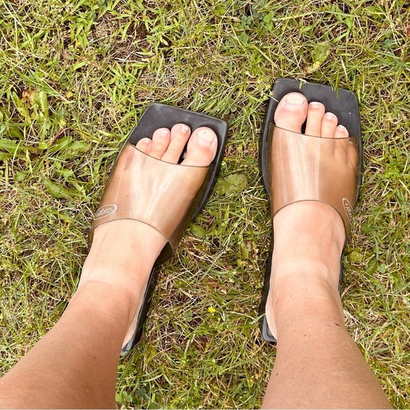 vintage Y2K PVC sandals - Size  8 - Picture 5 of 5